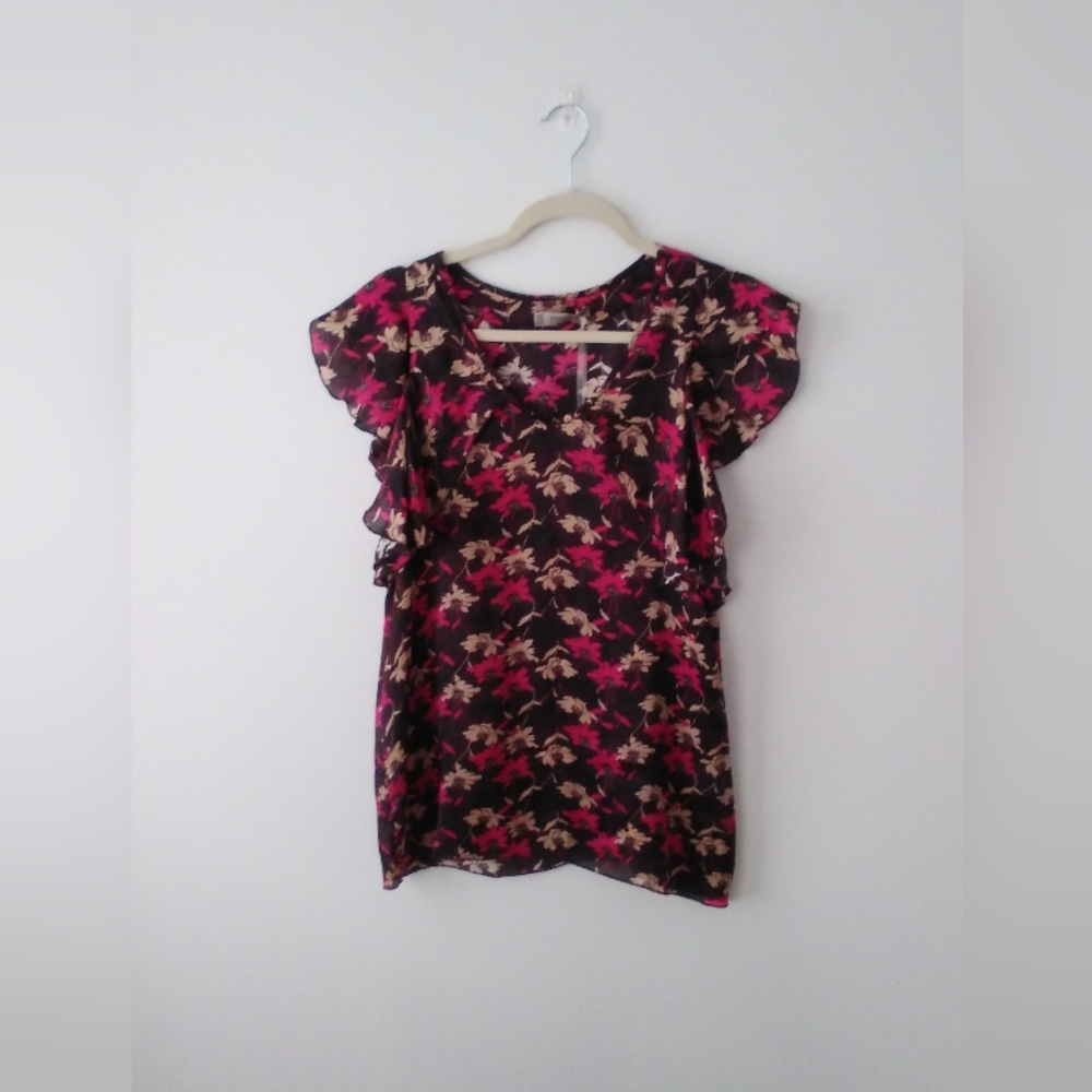 EA silk blouse